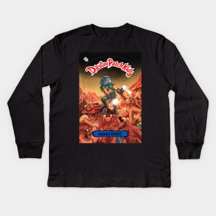Day One Patch Kids 019 ( Doomed Dude ) 80s toys Kids Long Sleeve T-Shirt